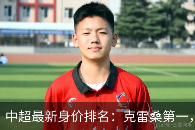 中超最新身价排名：克雷桑第一，米特里策下降，前十外援霸榜